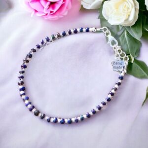 Welo Black Opal Bracelet Sterling Silver - October Birthstone